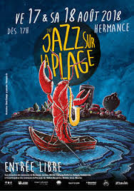 Affiche Festival Jazz sur la plage à Hermance